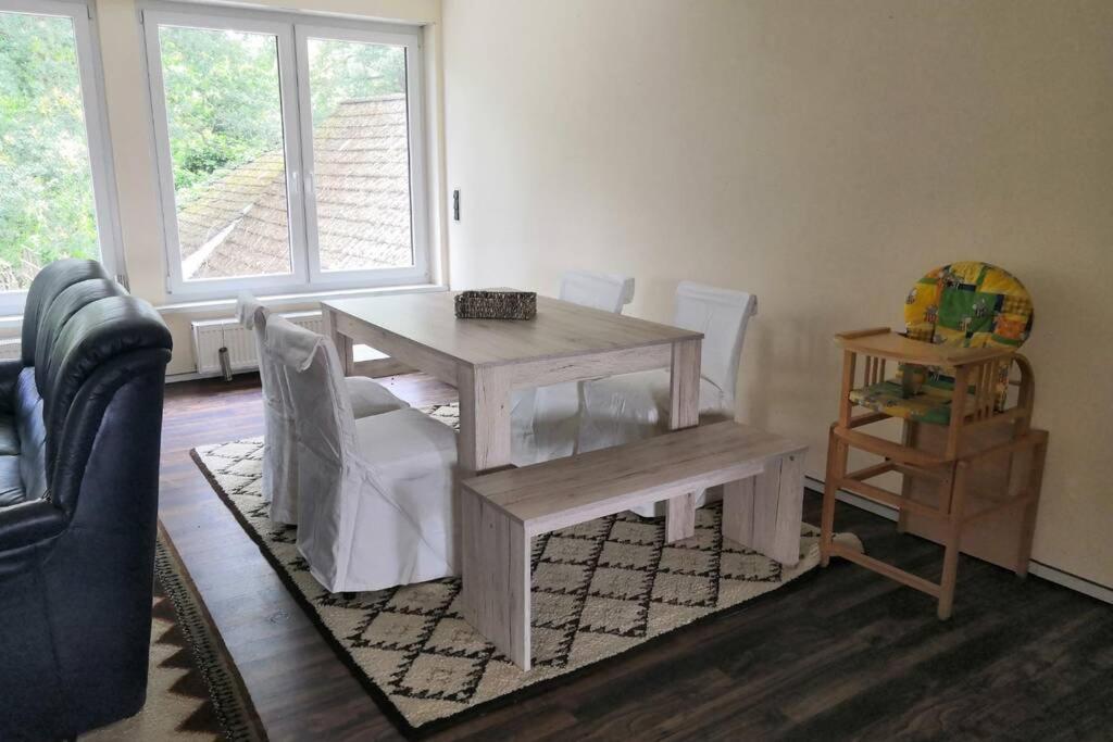 Bohmte Zuhause Mit Aussicht Apartment Luaran gambar
